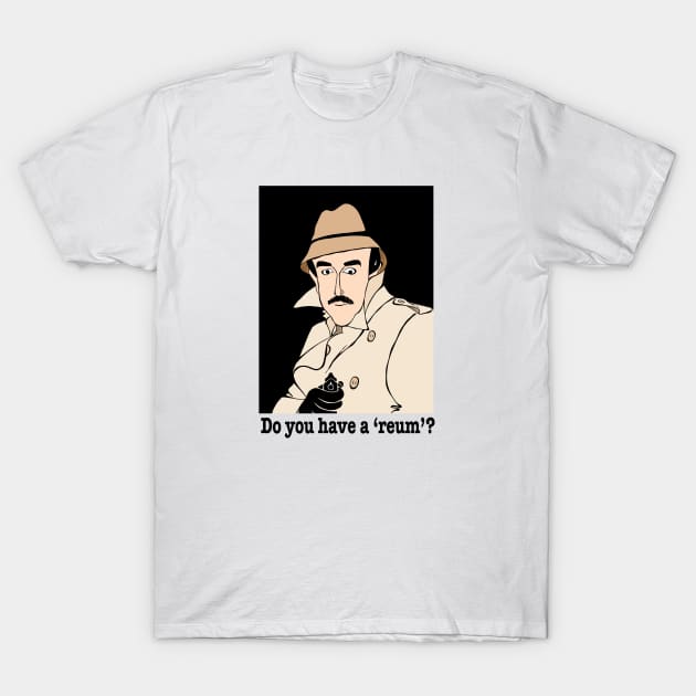 PETER SELLERS INSPECTOR CLOUSEAU FAN ART! T-Shirt by cartoonistguy